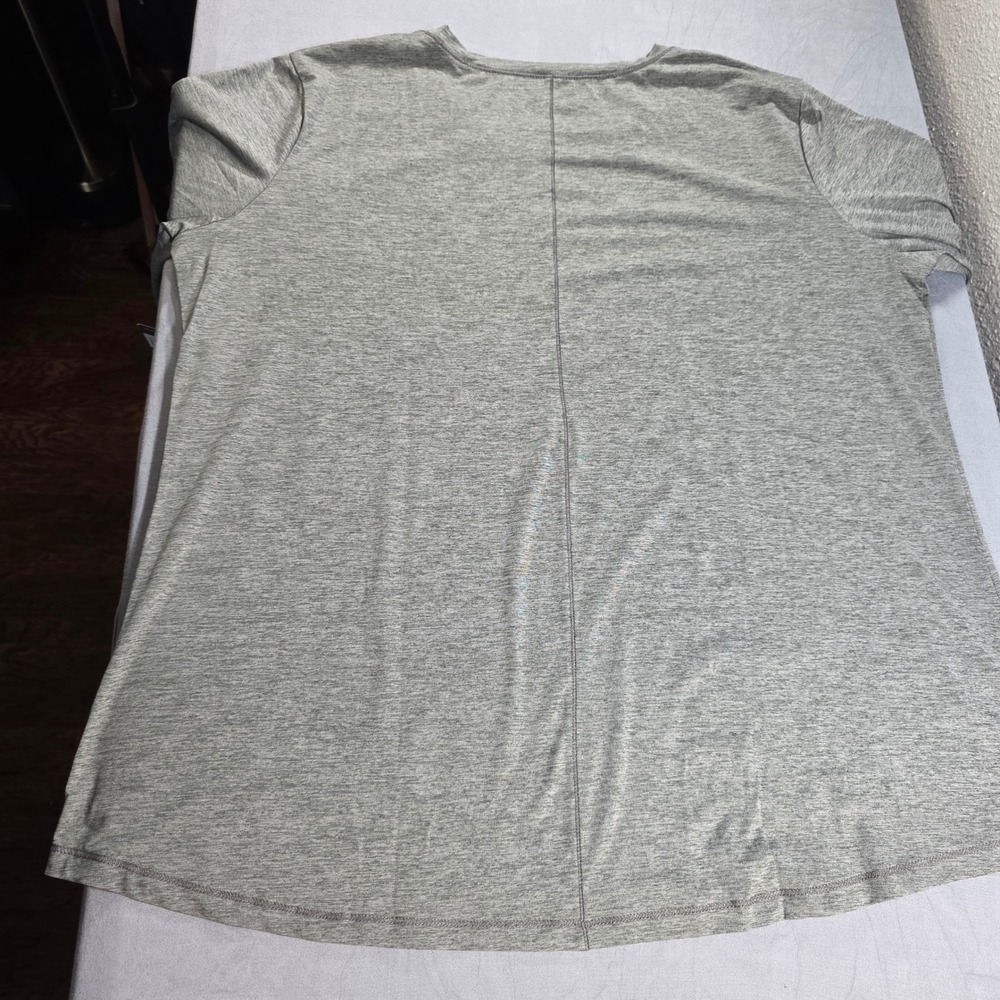NEW Eddie Bauer Resolution LS Tee Dark Smoke Grey Heather XL Long Sleeve Shirt - Picture 8 of 9